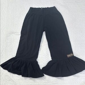 Black Ruffle pants Matilda Jane
